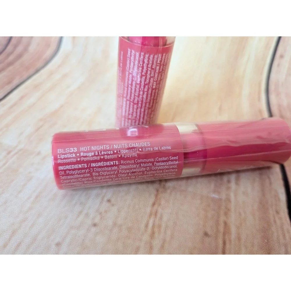 2 PK NYX Butter Lipstic Hot Nights Pink